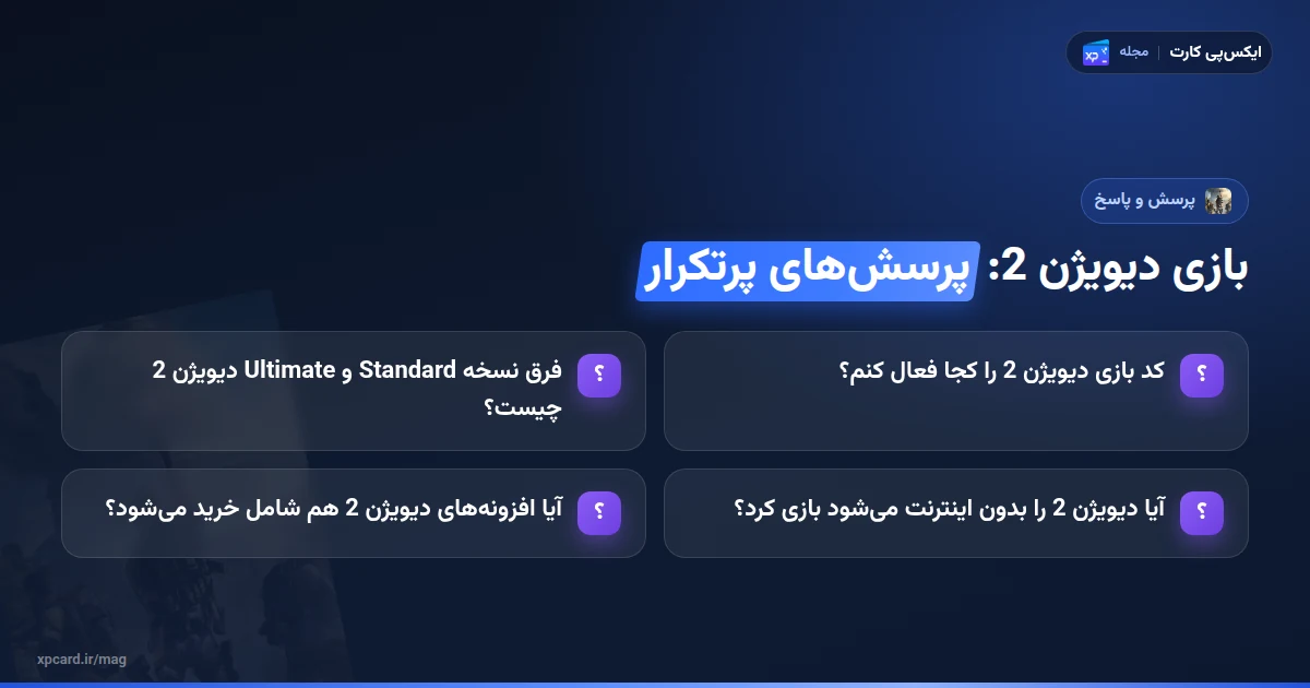 خرید بازی دیویژن 2 — پرسشهای پرتکرار