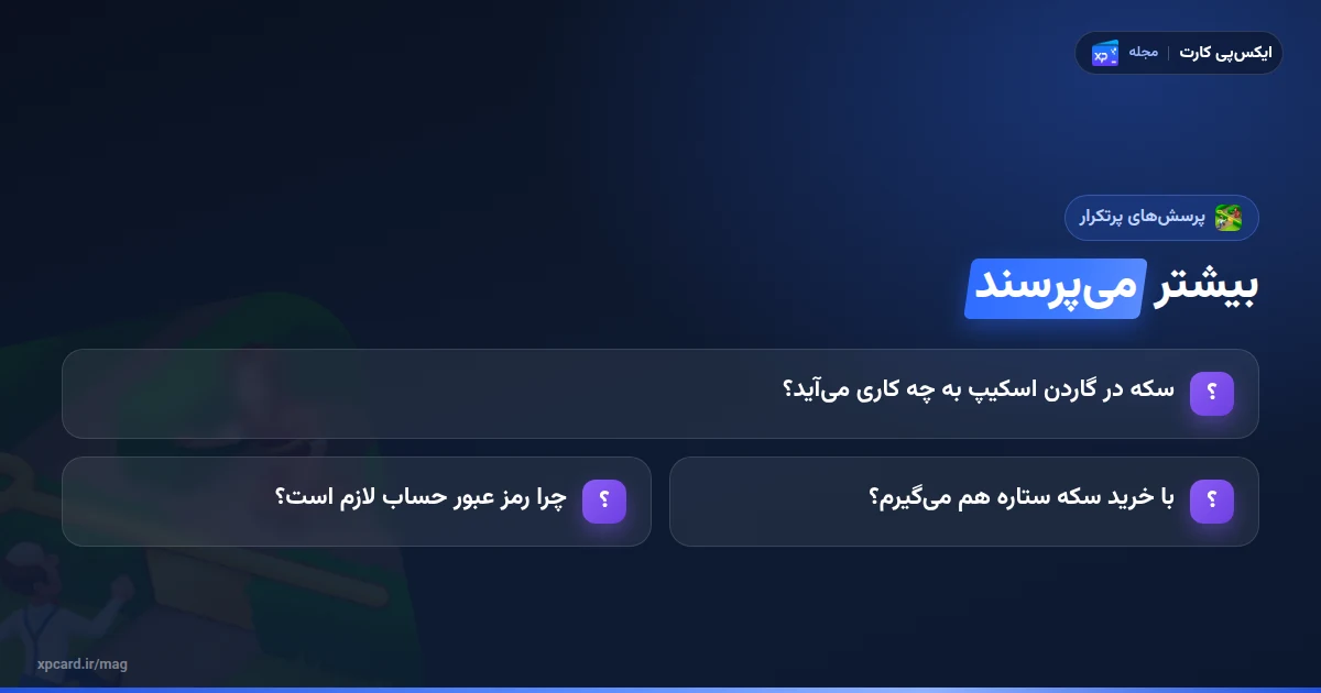 پرسشهای پرتکرار درباره خرید سکه گاردن اسکیپ
