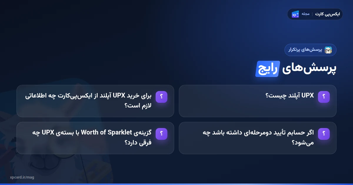 پرسشهای رایج دربارهی خرید UPX آپلند